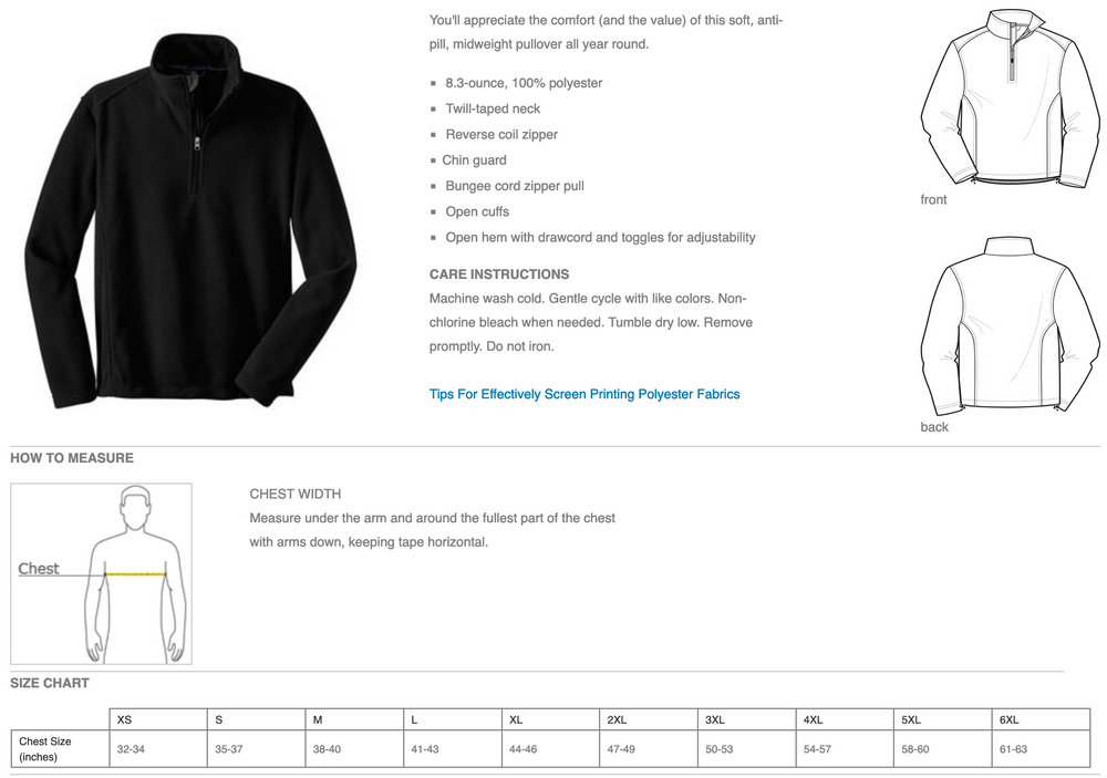 Bojangles  -  Unisex Value Fleece Jacket (F218)